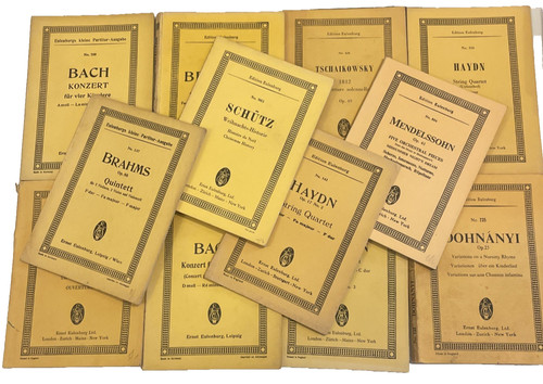 Bundle eulenburg miniature - bundle, 12