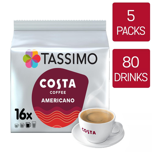 Tassimo coffee pods costa - coffee,