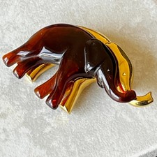 Liz Claiborne Elephant Brooch