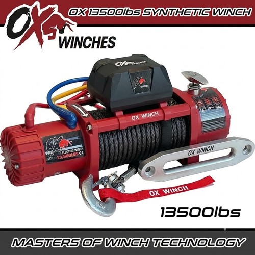 Electric winch 12v 13500lbs - electric,