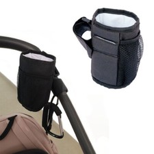 Baby Stroller Cup Holder Pram Bottle Holder Milk Bottle Pram Buggy Holder Bag