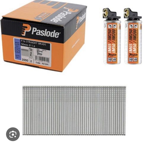 Paslode 2nd fix nails - fix,