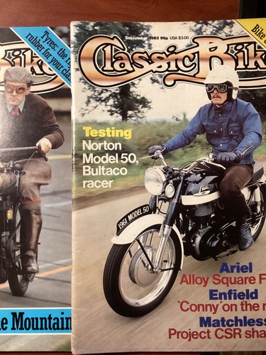 Classic bike magazines - , x2