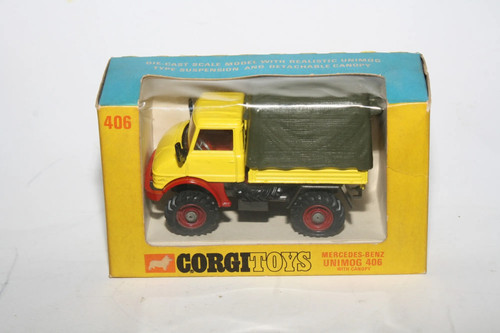 Corgi 406 mercedes - mercedes, unimog,
