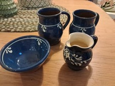 Rare blue & cream Wetheridge