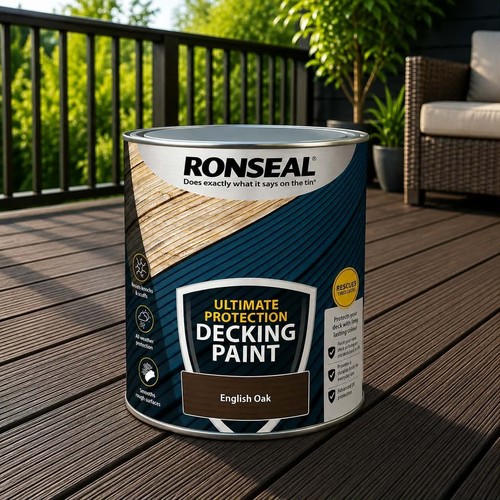 Ronseal ultimate decking paint - ronseal,