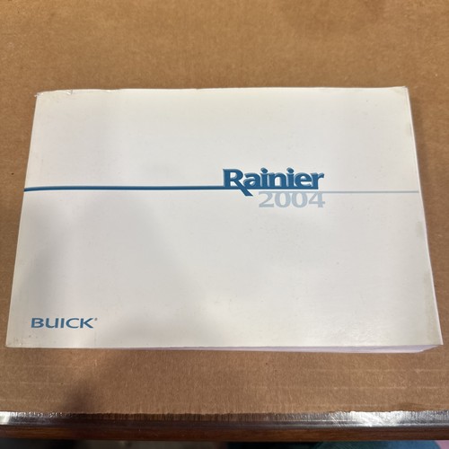 2004 buick rainier owners - buick,