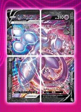 Mewtwo V-Union Special Ultra Rare Promo 4 Pokemon Cards SWSH159 - 162 * New *