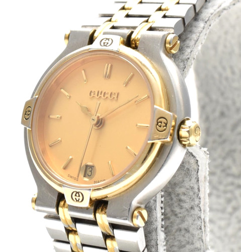 Vintage gucci 9000l gold dial - 9000l,
