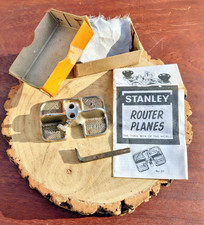 Vintage Stanley No. 271 Router Plane Tool Original Box and Instruction paper VGC