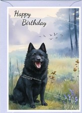 Schipperke Dog (4"x 6")