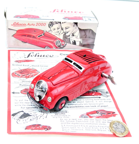 Superb boxed schuco - boxed, clockwork