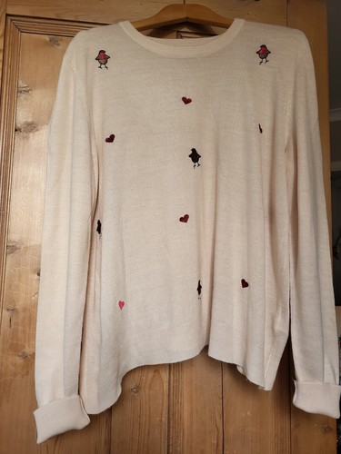 Oatmeal jumper with - oatmeal,