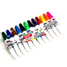 12 x Mini Bullet Tip Dry Wipe