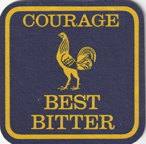 Beer mat courage brewery - mat,