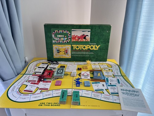 Vintage totopoly race board - vintage,