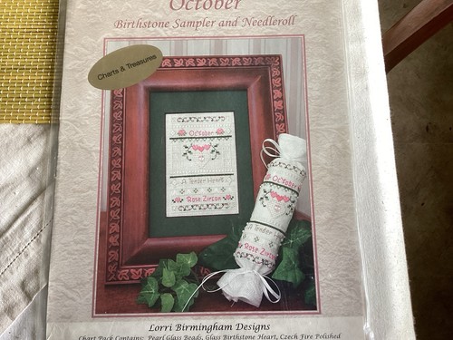 October cross stitch chart - october,