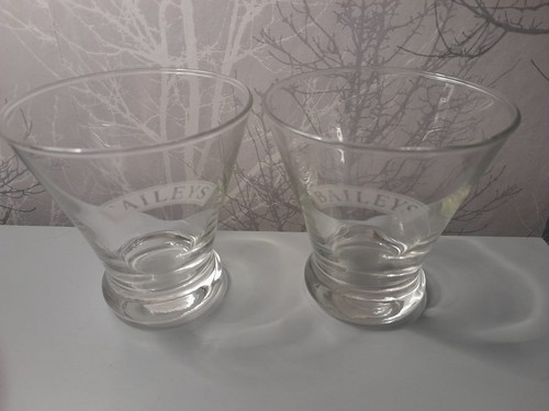 Baileys glasses 2 - glasses, x