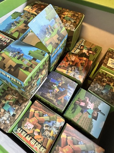 Minecraft mystery acrylic - minecraft,