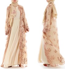 Sequins open abaya dubai - sequins,