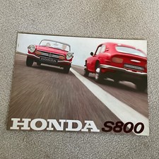 Honda s800 car sales brochure - honda,