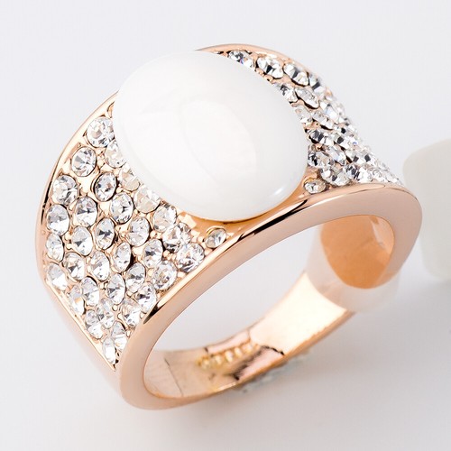 R260 simulated oval - simulated, white