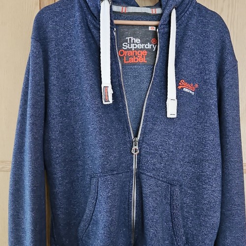 Superdry orange label blue - orange,
