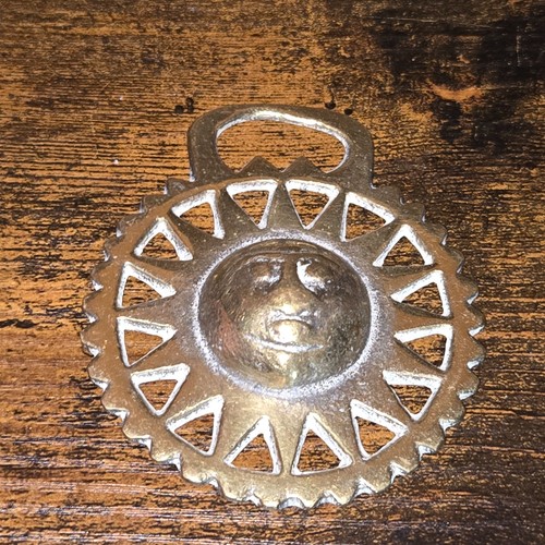 Antique horse brasses - horse, brass