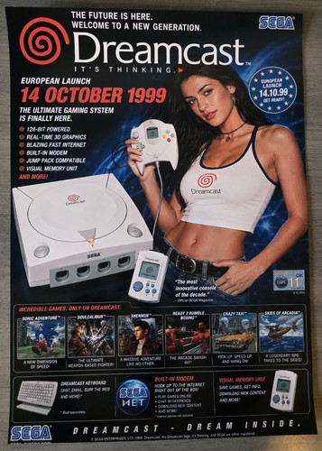 Dreamcast european launch 1999 - european,