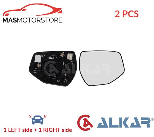Rear view mirror glass - mirror, pair