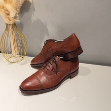 Loake 'Thames' Men's Conker Oxford Brogues MADE IN ENGLAND Shoes UK 11 VGC