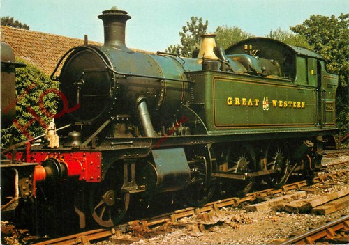 Picture postcard gwr 6 2t - postcard;, 2-6-2t