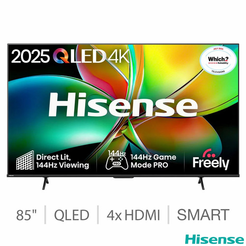 Hisense 85e78qtuk pro qled - pro, 85"