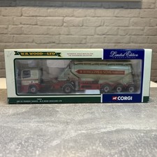 CORGI 1/50 - 74904 ERF EC  POWDER TANKER - W.R WOOD (HAULAGE) LTD