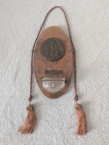Vintage catholic holy water - vintage,