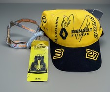 Signed Alain Prost and Nico