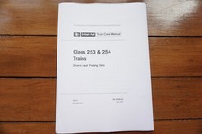 1987 Class 253 & 254 Locomotive Train Crew Manual Railway Drivers Fault Finding 