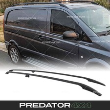 BLACK CAR VAN ROOF RAILS BARS