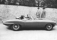 JAGUAR E-TYPE CAR POSTCARDS