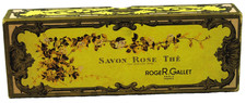 OLD Original SAVON ROSE The' By ROGER & GALLET Paris Shop / Storage Display Box
