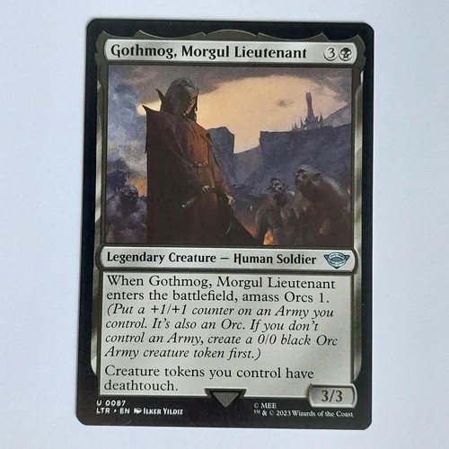 Gothmog morgul lieutenant 87 - lieutenant,
