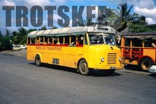 35mm Slide BARBADOS Single Decker Bus A338 1971 Original