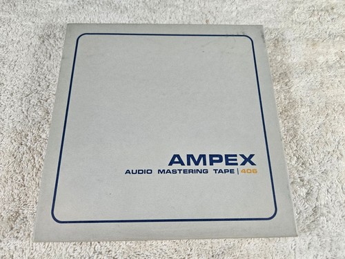 Ampex 406 audio mastering tape - ampex,