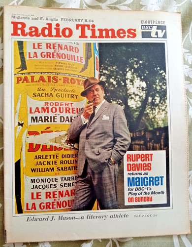 Radio times february - 8th, 1969