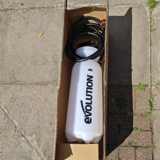 Evolution Power Tools Pressurised Water Bottle tank with Hand Pump 15 litre