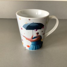 Sarah Jane Szikora mug let it rain Worcester 2007 never used only displayed