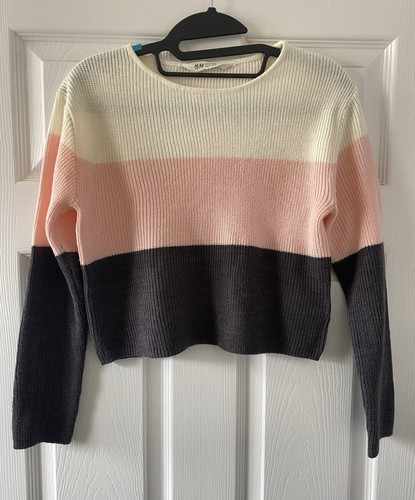 Colorblock cropped jumper - cropped,