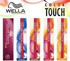 Wella Colour Touch and Colour Touch Plus 60ml Hair Dye Tint FULL RANGE FREE