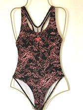 Girls Pink & Black SPEEDO