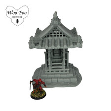 Shinto Shrine 3D printed Japanese Samurai Terrain 32mm - Nippon Saga